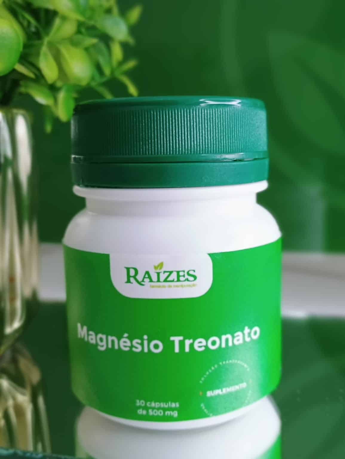 Magnésio Treonato 500mg – 30 Cápsulas